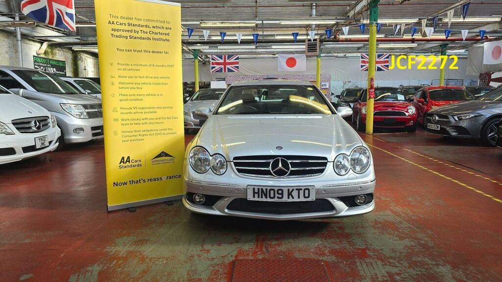 Mercedes-Benz CLK Coupe 3.0 Clk280 Sport 7G-tronic 200909 Silver