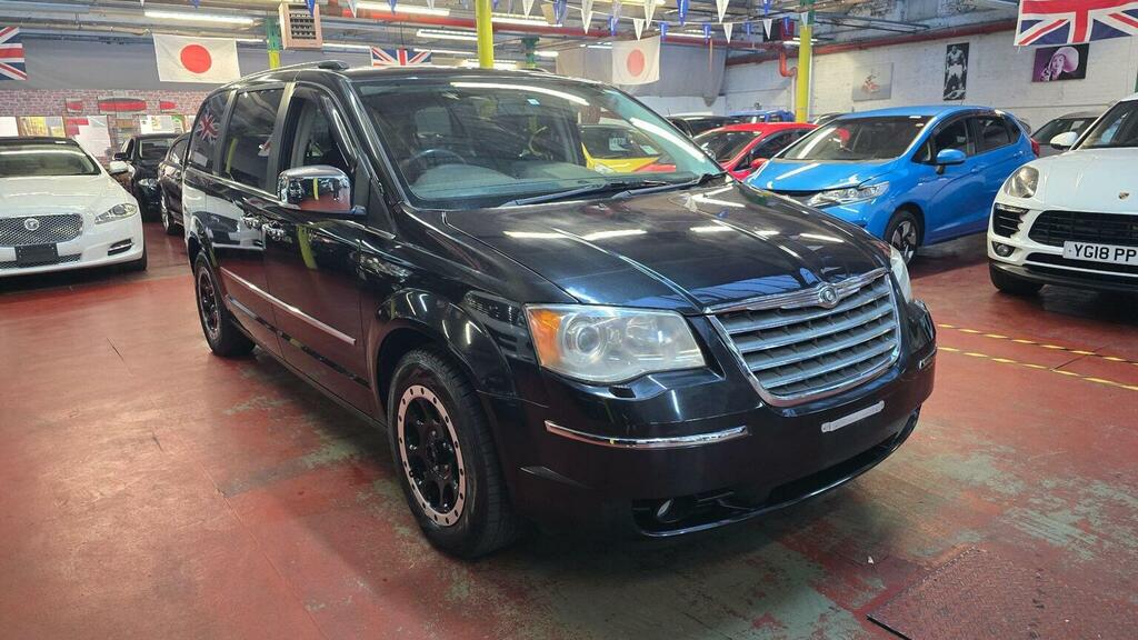 Chrysler Grand Voyager Mpv 3.8 V6 Limited Stow Go Ulez Free 201060 Black #3