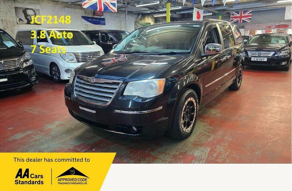 Chrysler Grand Voyager Mpv 3.8 V6 Limited Stow Go Ulez Free 201060 Black