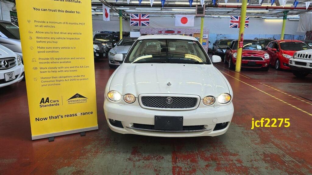 Jaguar X-Type Saloon 2.5 Awd Low Mileage Ulez Free 200808 White