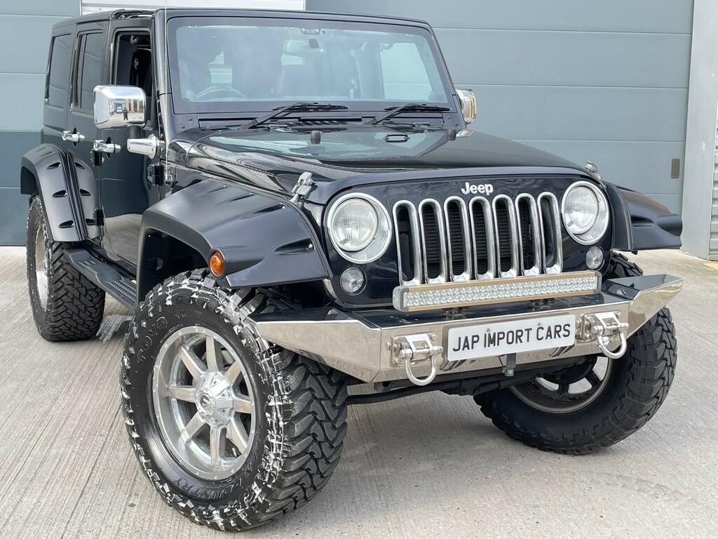 Jeep Wrangler Widebody Bigfoot Monster Truck Look Black