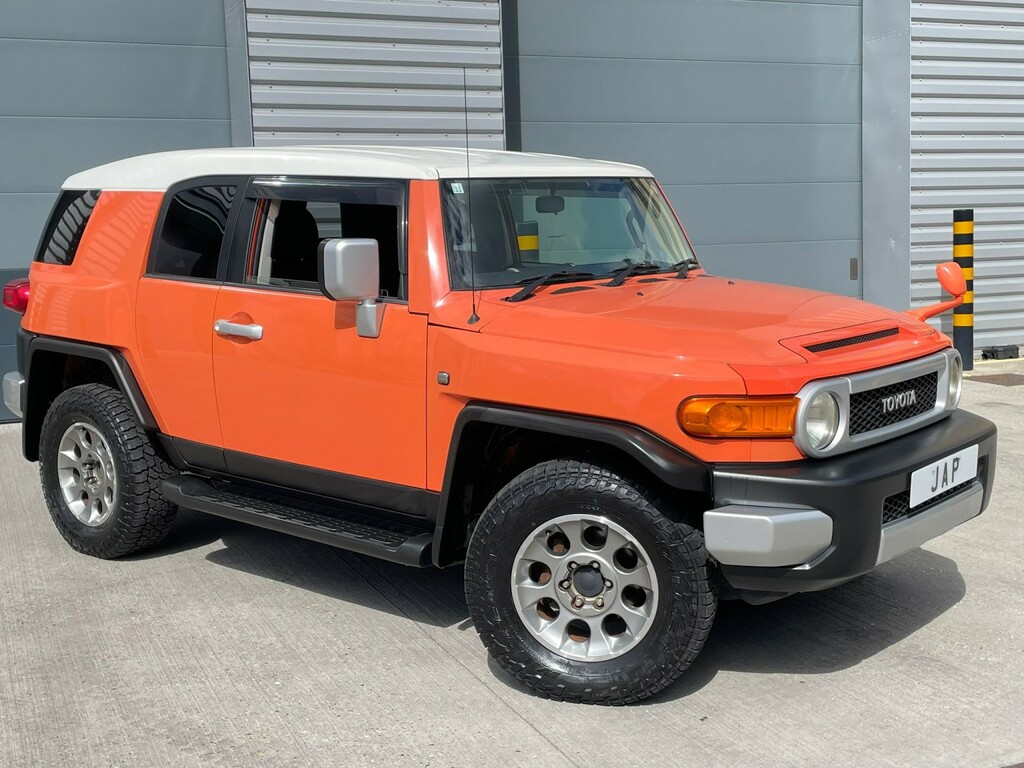 Toyota FJ Cruiser Amazing Fresh Import As New Condition Rare Sou Orange #5
