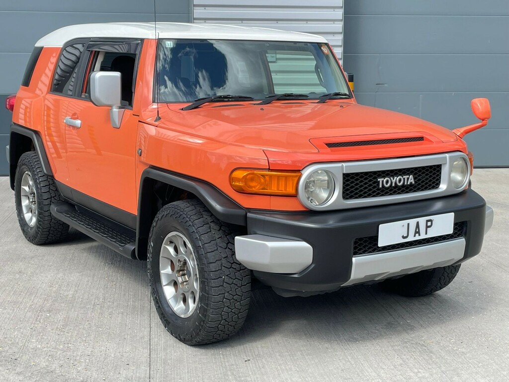 Toyota FJ Cruiser Amazing Fresh Import As New Condition Rare Sou Orange #2