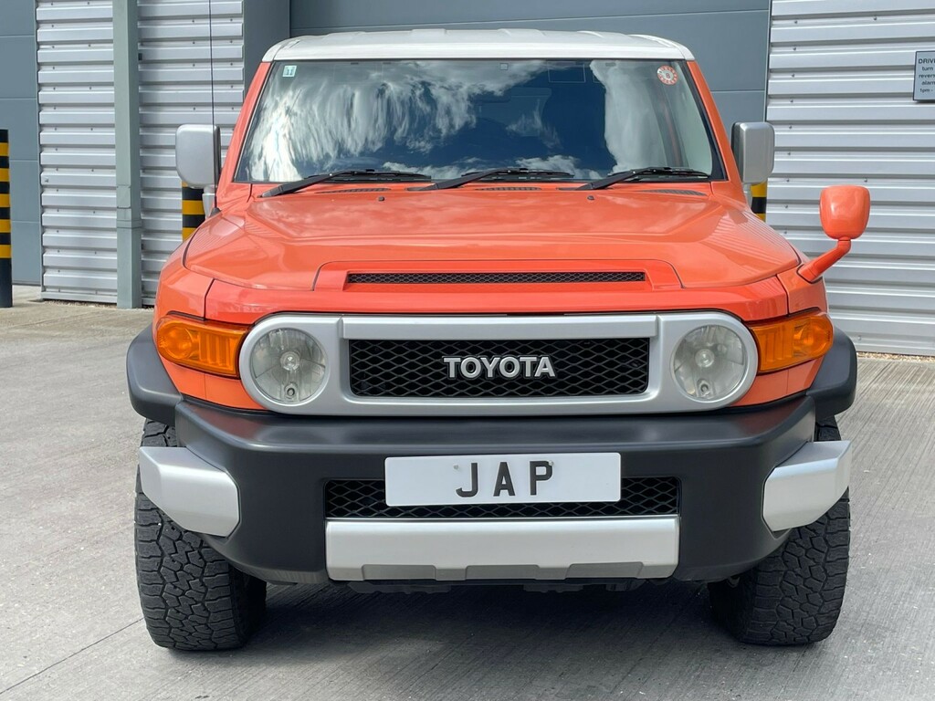Toyota FJ Cruiser Amazing Fresh Import As New Condition Rare Sou Orange #3
