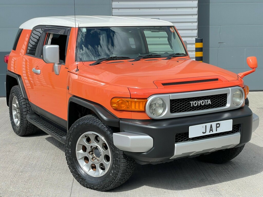 Toyota FJ Cruiser Amazing Fresh Import As New Condition Rare Sou Orange