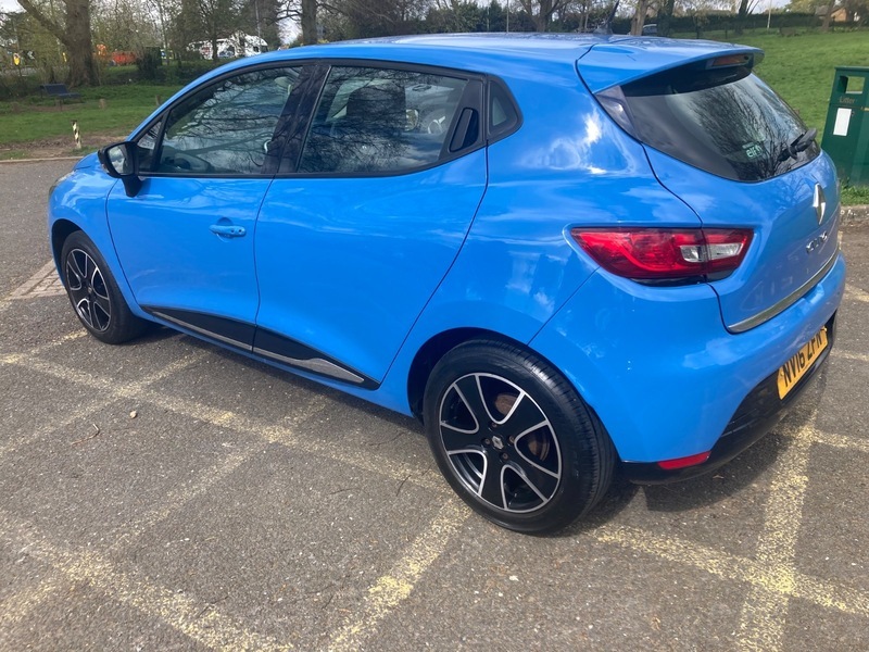 Renault Clio 1.2 16V Dynamique Nav NV16ZFN Blue #5