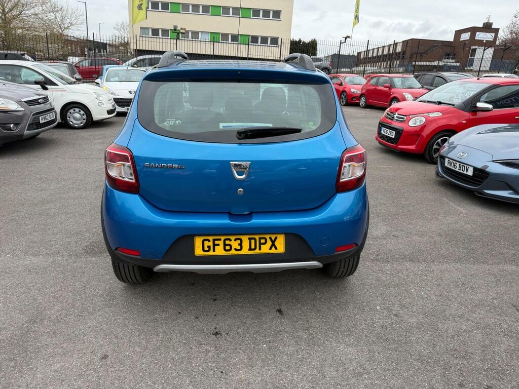 Dacia Sandero Stepway Hatchback 0.9 Tce Ambiance Euro 5 201363 GF63DPX Blue #4