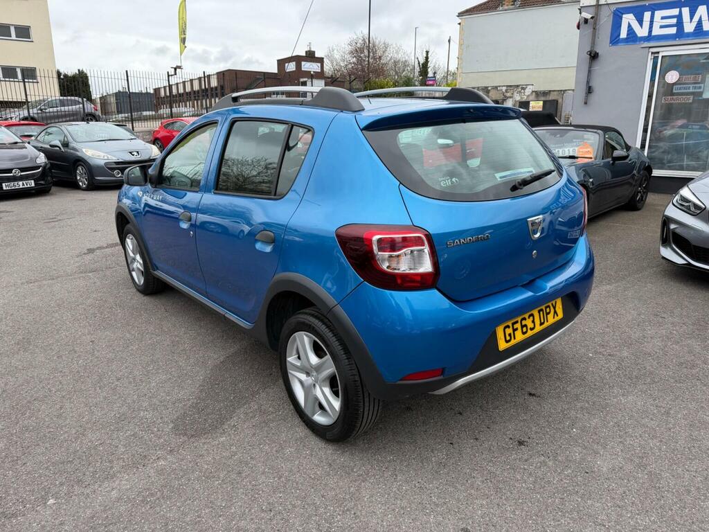 Dacia Sandero Stepway Hatchback 0.9 Tce Ambiance Euro 5 201363 GF63DPX Blue #6