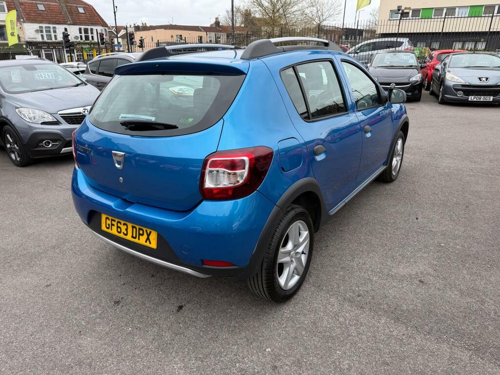 Dacia Sandero Stepway Hatchback 0.9 Tce Ambiance Euro 5 201363 GF63DPX Blue #3