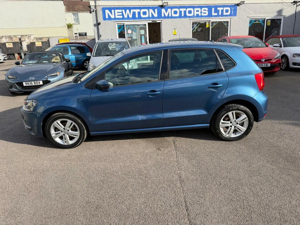 Volkswagen Polo Hatchback 1.2 Tsi Bluemotion Tech Match Euro 6 S RX66YWM Blue #6