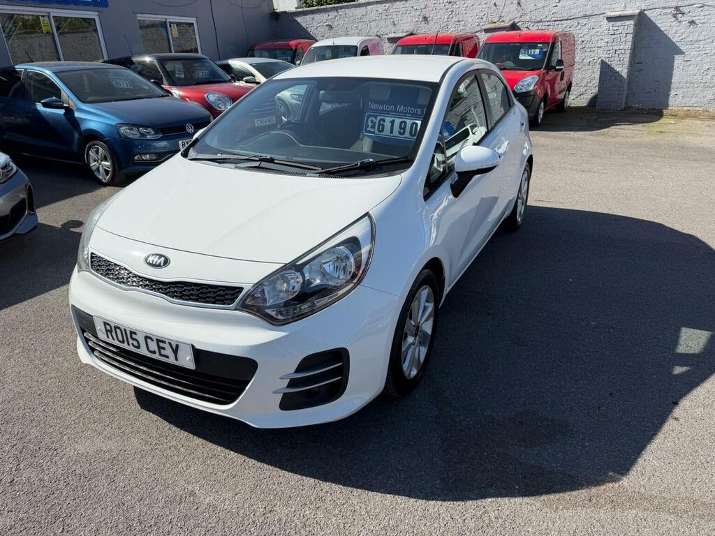 Kia RIO Hatchback 1.4 Ecodynamics 2 Euro 6 Ss 2015 White #6