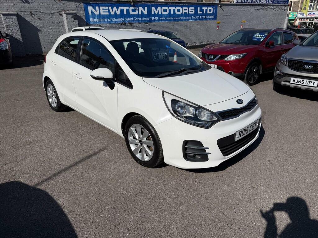 Kia RIO Hatchback 1.4 Ecodynamics 2 Euro 6 Ss 2015 White