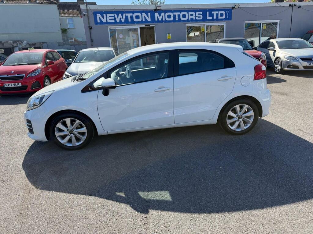 Kia RIO Hatchback 1.4 Ecodynamics 2 Euro 6 Ss 2015 White #5
