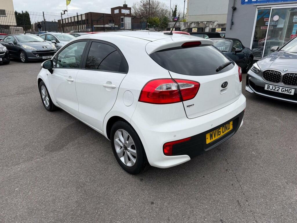 Kia RIO Hatchback 1.25 Sr7 Euro 6 201616 WV16OND White #5