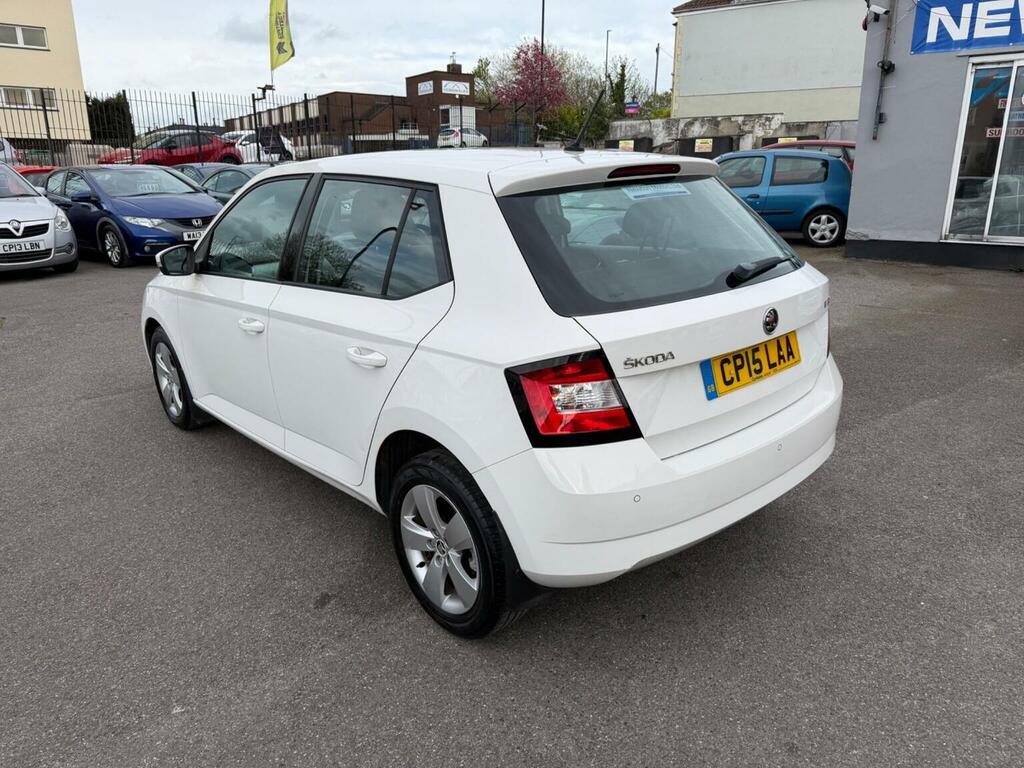Skoda Fabia Hatchback 1.2 Tsi Se Euro 6 Ss 201515 CP15LAA White #5