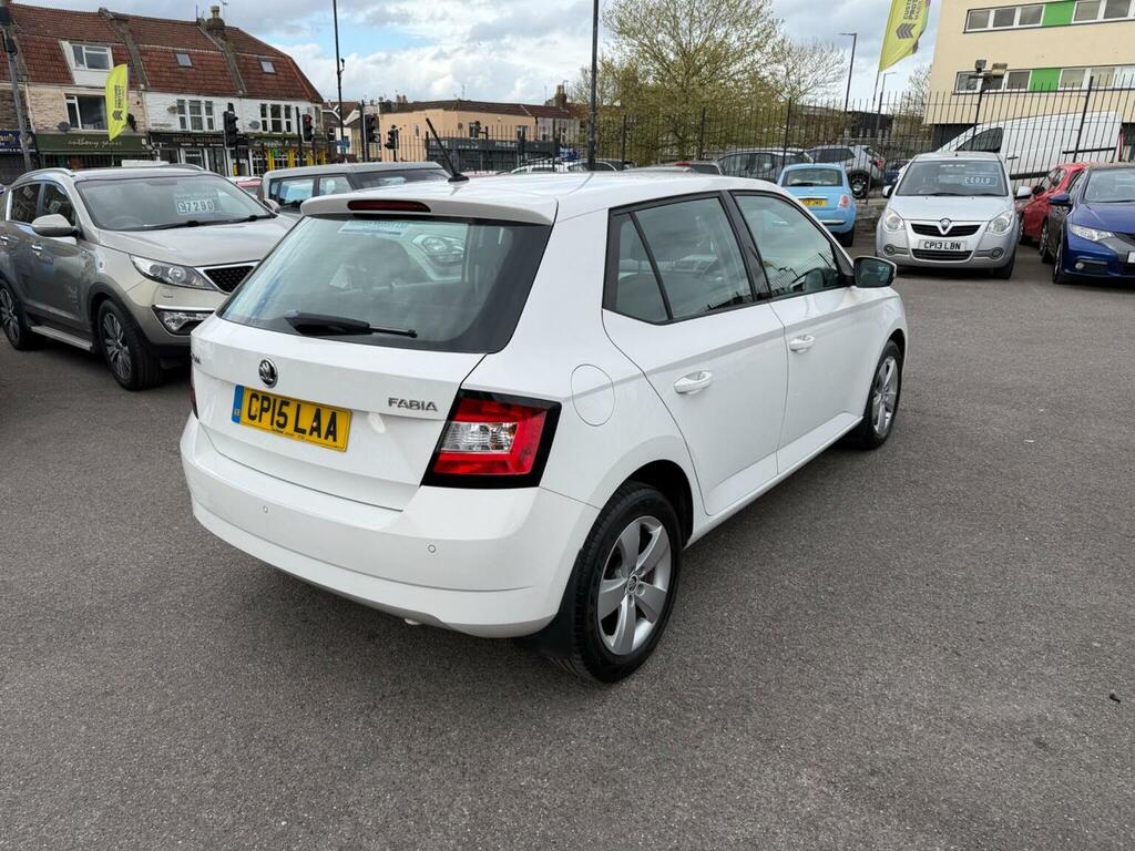 Skoda Fabia Hatchback 1.2 Tsi Se Euro 6 Ss 201515 CP15LAA White #3