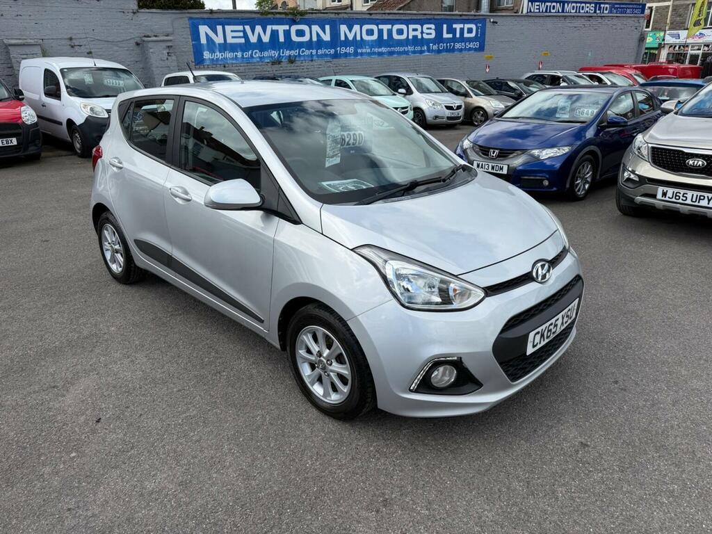 Hyundai I10 Hatchback 1.2 Premium Euro 6 201565 Silver