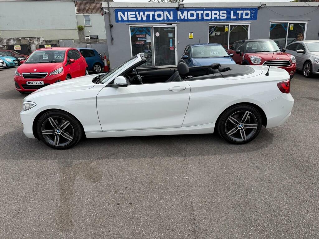 BMW 2 Series Convertible 2.0 220I Sport Euro 6 Ss 2016 White #6