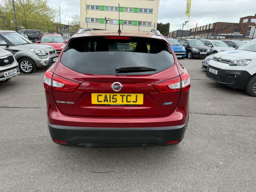 Nissan Qashqai Suv 1.5 Dci N-tec 2Wd Euro 6 Ss 201515 CA15TCJ Red #4