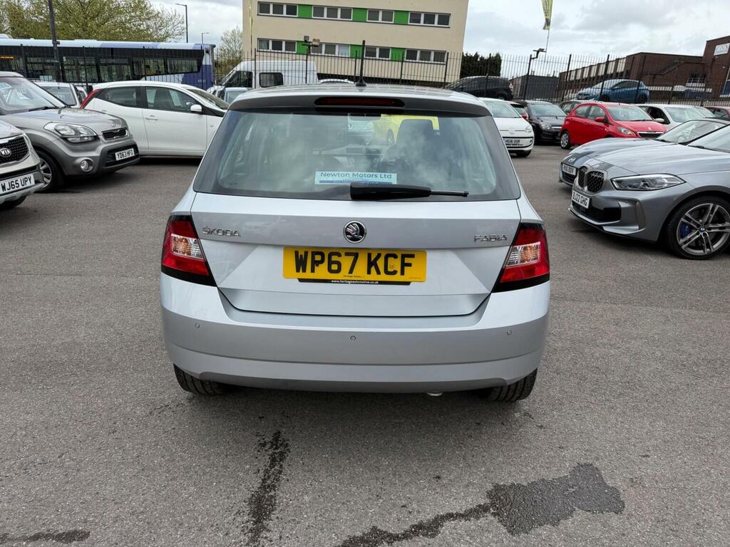 Skoda Fabia Hatchback 1.0 Tsi Se L Dsg Euro 6 Ss 2018 WP67KCF Silver #4