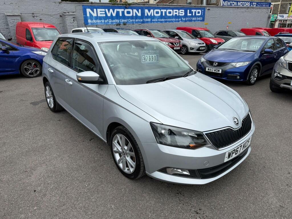 Skoda Fabia Hatchback 1.0 Tsi Se L Dsg Euro 6 Ss 2018 Silver