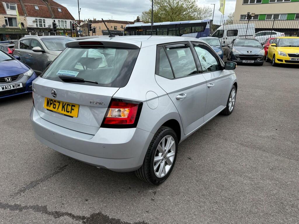 Skoda Fabia Hatchback 1.0 Tsi Se L Dsg Euro 6 Ss 2018 WP67KCF Silver #3