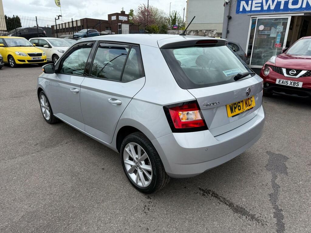 Skoda Fabia Hatchback 1.0 Tsi Se L Dsg Euro 6 Ss 2018 WP67KCF Silver #5