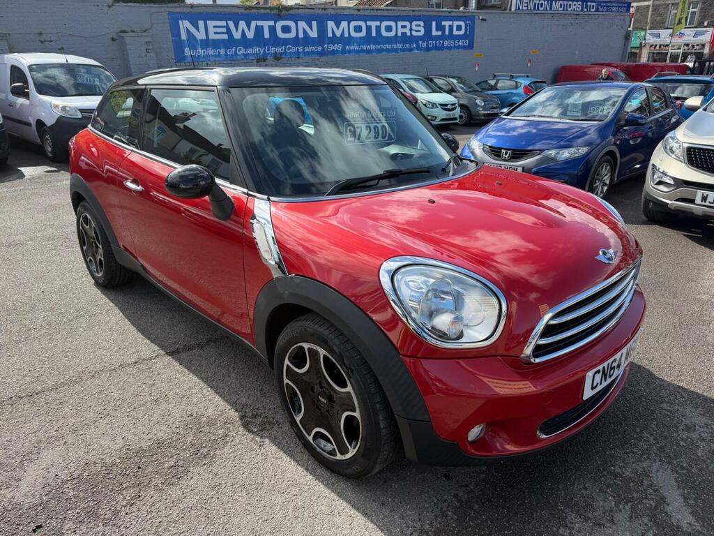Mini Paceman Suv 1.6 Cooper Euro 5 Ss 201464 Red