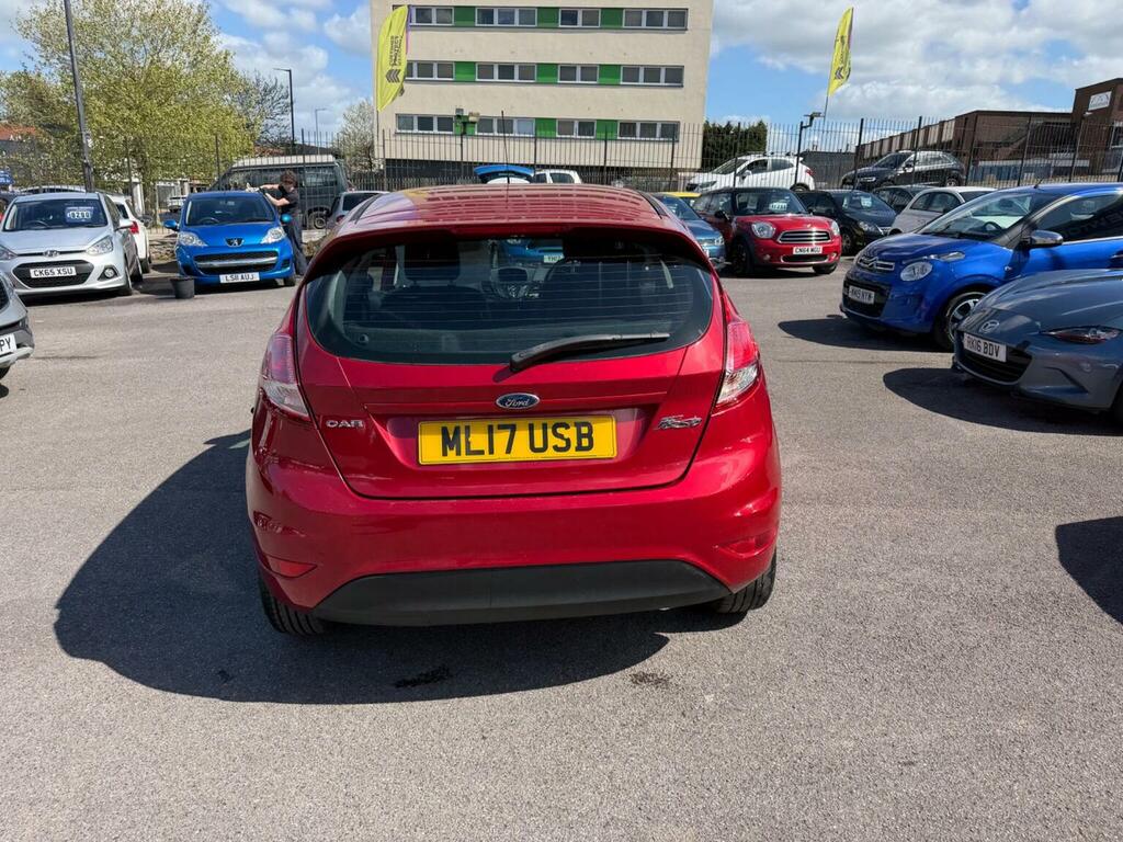 Ford Fiesta Hatchback 1.25 Zetec Euro 6 201717 ML17USB Red #4