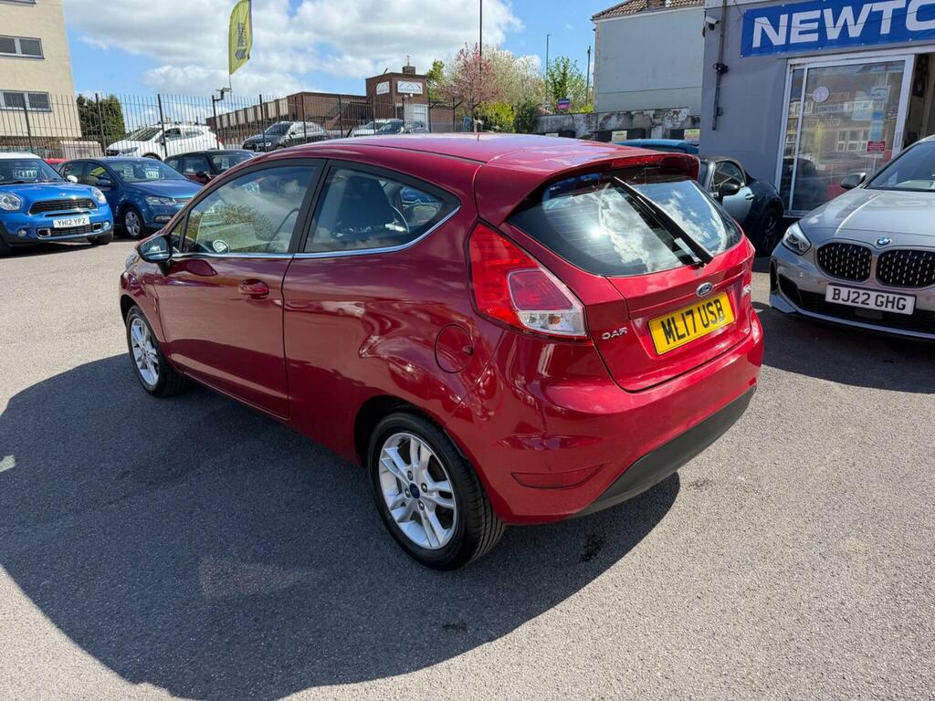 Ford Fiesta Hatchback 1.25 Zetec Euro 6 201717 ML17USB Red #5
