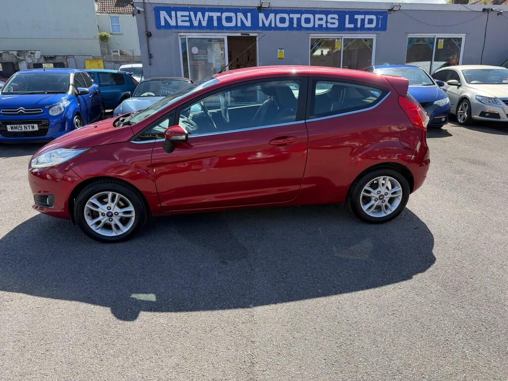 Ford Fiesta Hatchback 1.25 Zetec Euro 6 201717 ML17USB Red #6