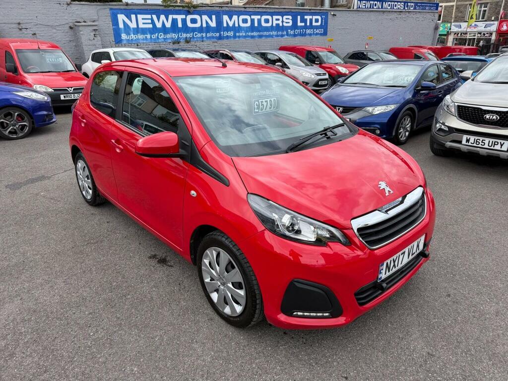 Peugeot 108 Hatchback 1.0 Active Euro 6 201717 Red