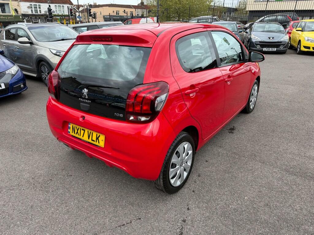 Peugeot 108 Hatchback 1.0 Active Euro 6 201717 NX17VLK Red #3