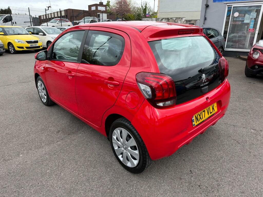 Peugeot 108 Hatchback 1.0 Active Euro 6 201717 NX17VLK Red #5
