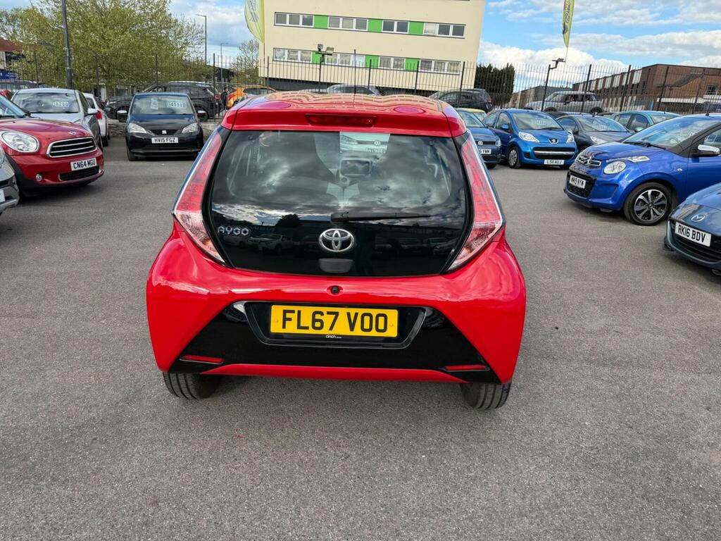 Toyota Aygo Hatchback 1.0 Vvt-i X-play X-shift Euro 6 201 FL67VOO Red #4