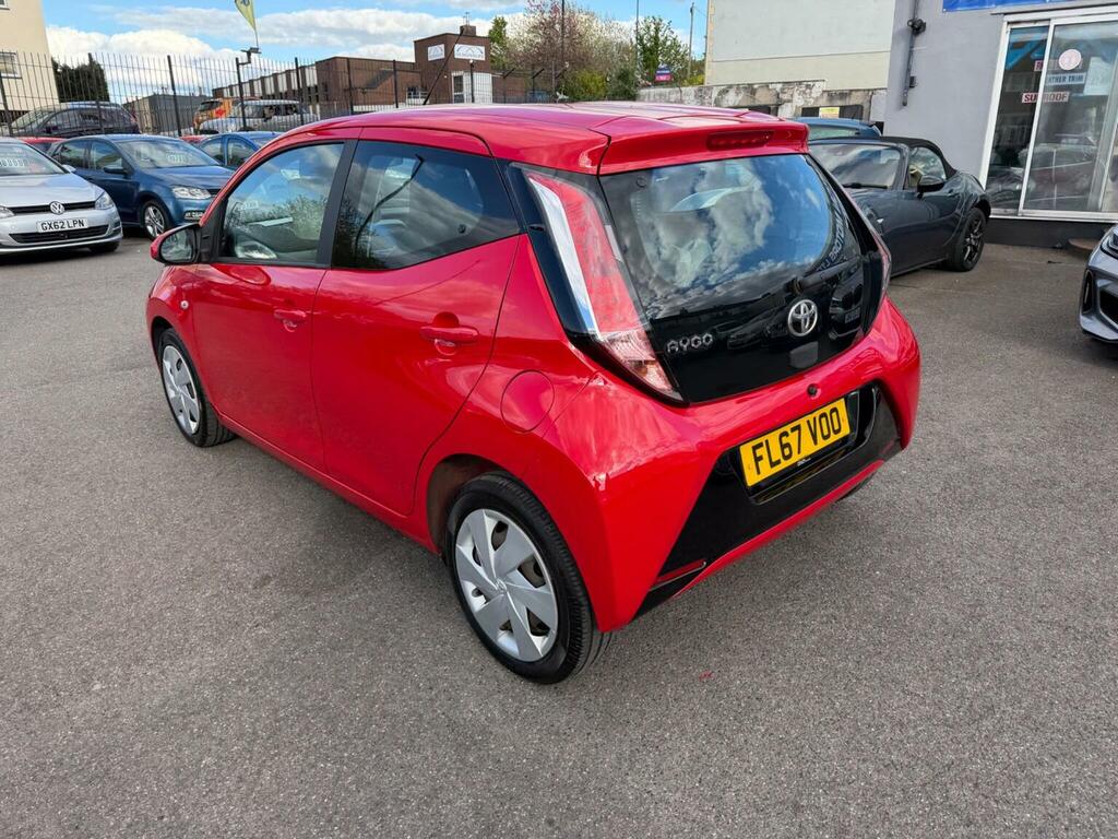 Toyota Aygo Hatchback 1.0 Vvt-i X-play X-shift Euro 6 201 FL67VOO Red #5