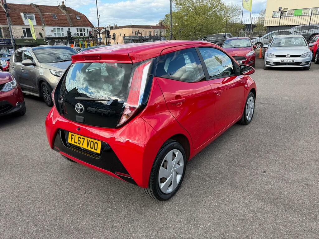 Toyota Aygo Hatchback 1.0 Vvt-i X-play X-shift Euro 6 201 FL67VOO Red #3