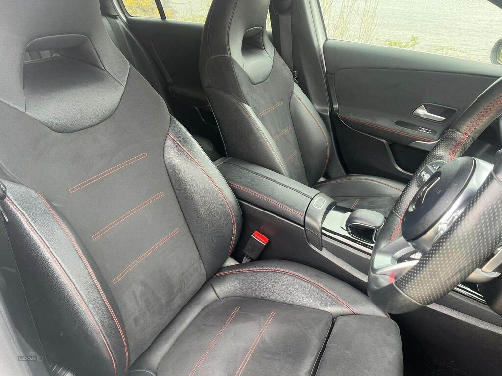 Mercedes-Benz A Class A180d Amg Line GK68FHX White #4