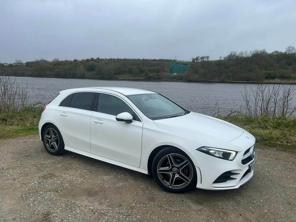 Mercedes-Benz A Class A180d Amg Line White
