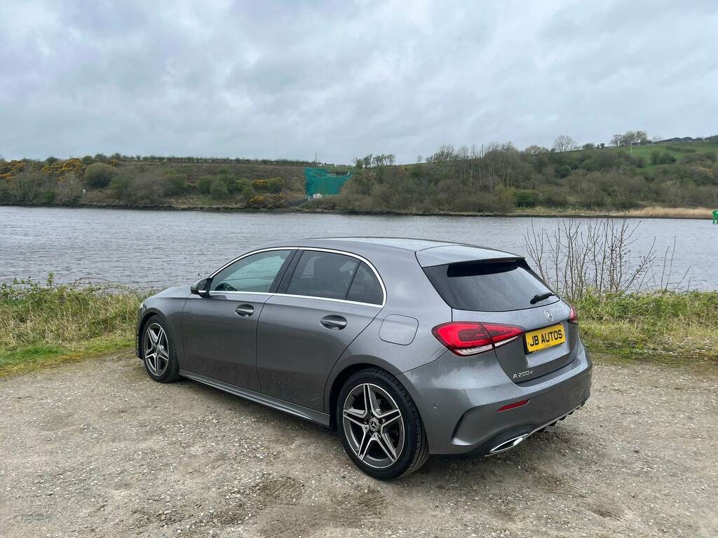 Mercedes-Benz A Class A200d Amg Line Executive OV69BWN Grey #3