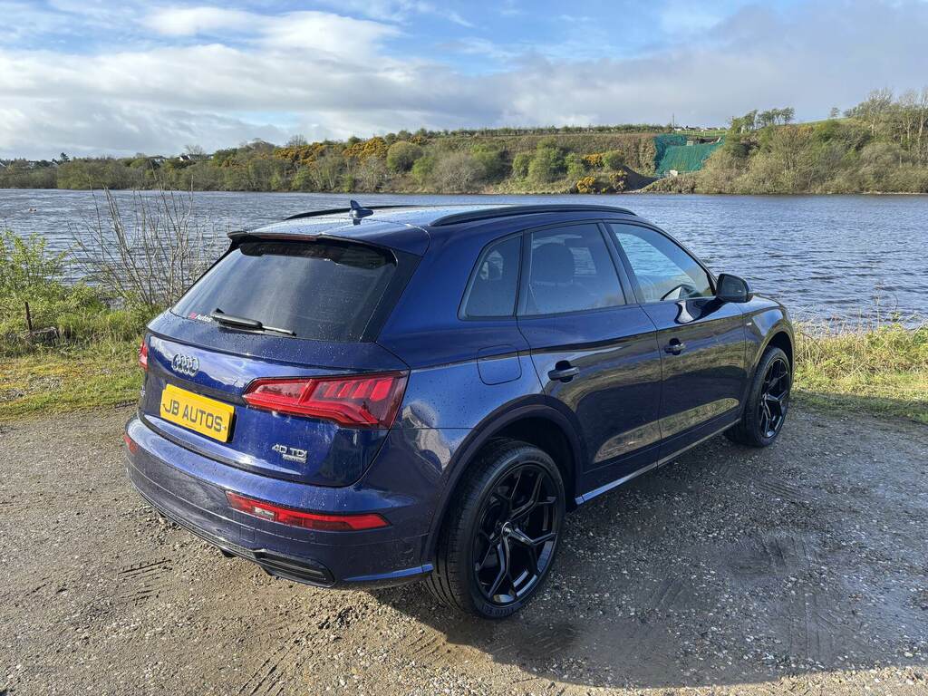 Audi Q5 40 Tdi Quattro S Line S Tronic PV19HYR Blue #4