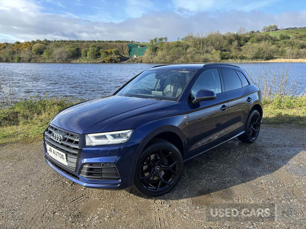 Audi Q5 40 Tdi Quattro S Line S Tronic PV19HYR Blue #2