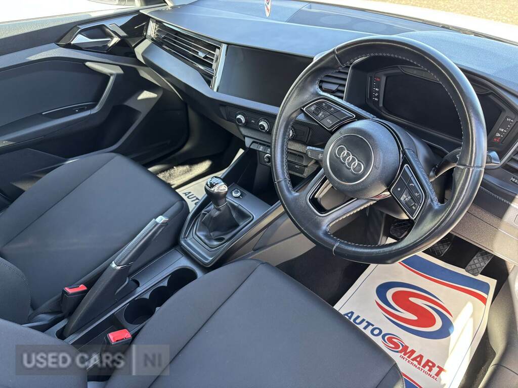 Audi A1 30 Tfsi Technik KS69MFA White #3