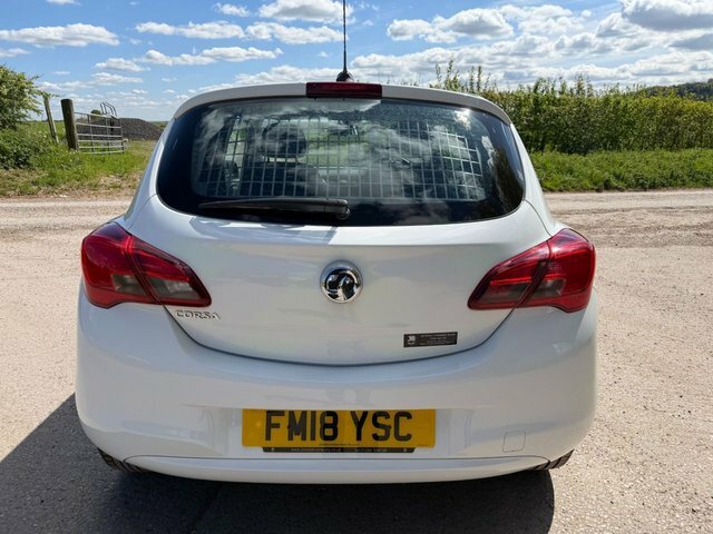Vauxhall Corsa 2018 1.3 Cdti Ecoflex Car Derived Van M White #5