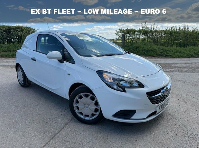 Vauxhall Corsa 2018 1.3 Cdti Ecoflex Car Derived Van M White