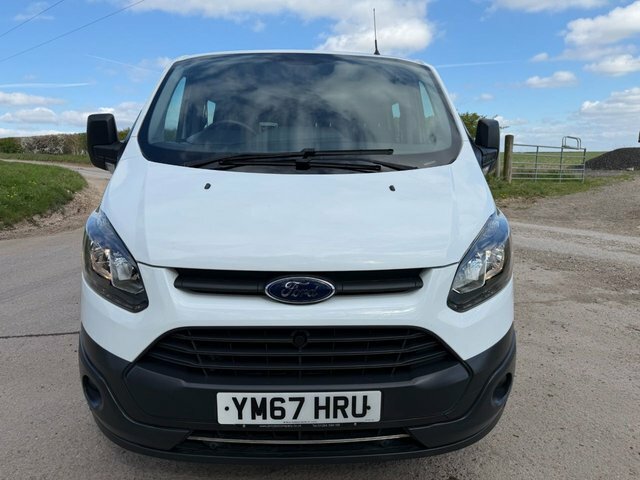 Ford Transit Custom 2018 2.0 Tdci 310 6 Seater Crew Cab L1 H1 YM67HRU White #5
