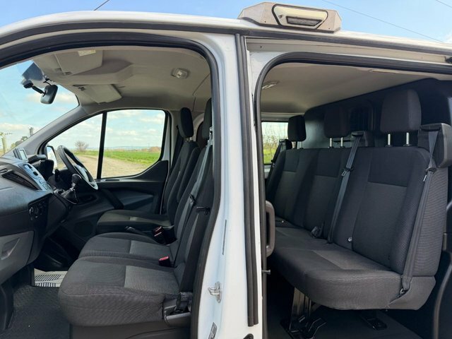 Ford Transit Custom 2018 2.0 Tdci 310 6 Seater Crew Cab L1 H1 YM67HRU White #3