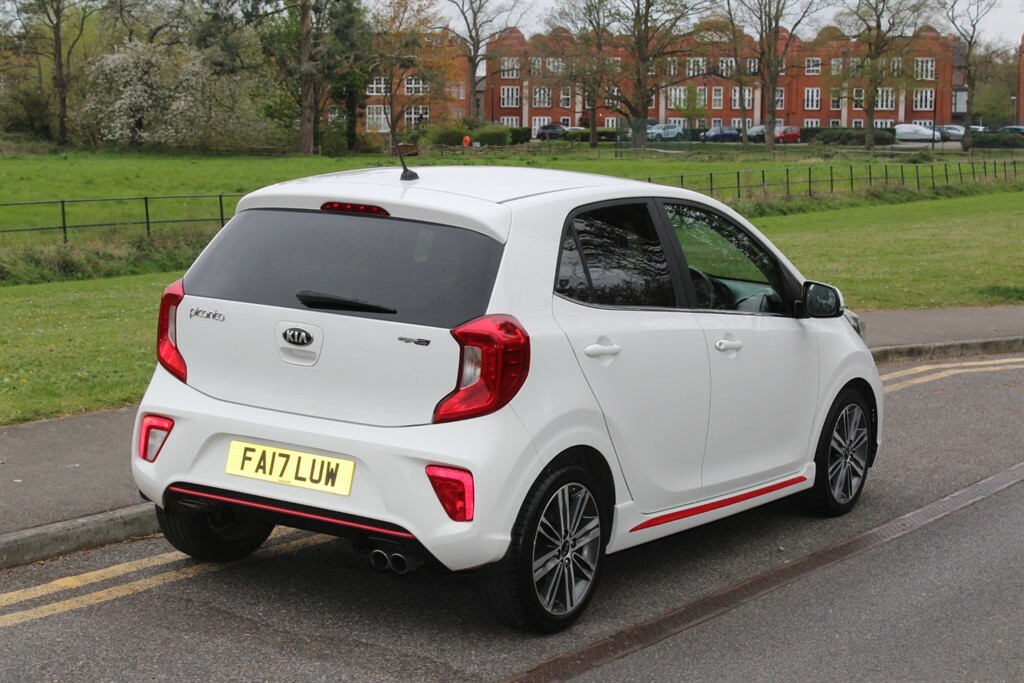 Kia Picanto Gt-line FA17LUW White #3