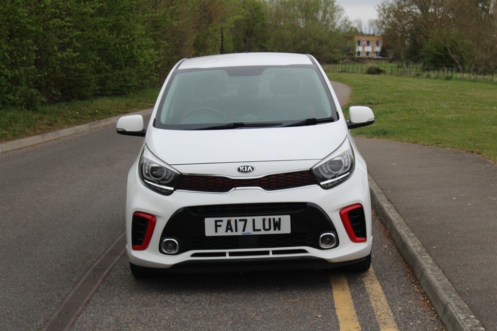 Kia Picanto Gt-line FA17LUW White #4