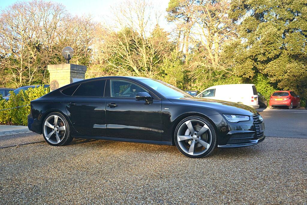 Audi A7 3.0 Tdi V6 Black Edition Sportback S Tr Black #3